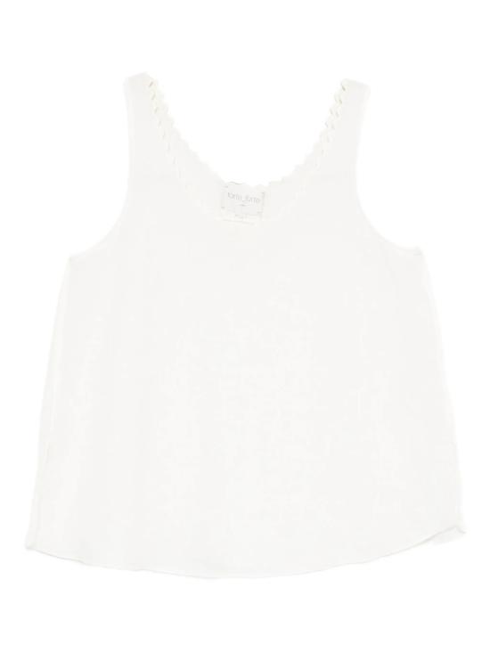 26SS 포르테포르테 민소매 티셔츠 14830 CRYSTAL