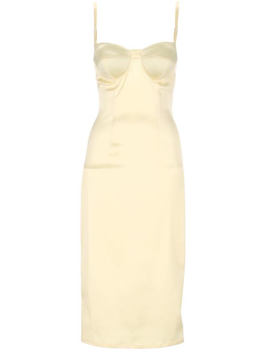 26SS 뮈글러 미디 원피스 26P1RO18085013 4021 White