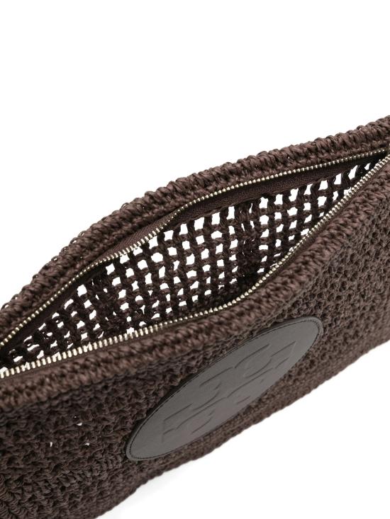 26SS 토리버치 클러치/파우치 183254 200 DARK COCOA - TORY BURCH