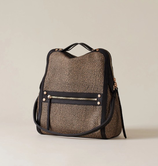 26SS 보르보네제 숄더백 91010221AH1 X11 Op naturale nero - BORBONESE