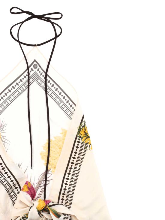 26SS 블루마린 민소매 티셔츠 P622C438A F8177 AMBERLIGHT BUBBLE - BLUMARINE