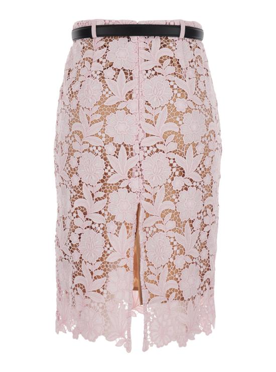 26SS 셀프 포트레이트 미디 스커트 SS26 182MSKP PINK - SELF PORTRAIT