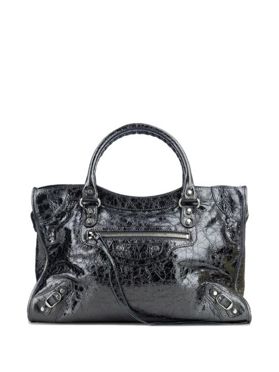 26SS 발렌시아가 르 시티 백 미디엄 823058 2AA9R1314 GREY METAL