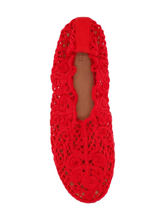 26SS 오디시 플랫 슈즈 OD46039A 311 Red - ODISSI