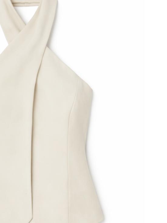 26SS 페데리카 토시 베스트 41356406 Sand - FEDERICA TOSI