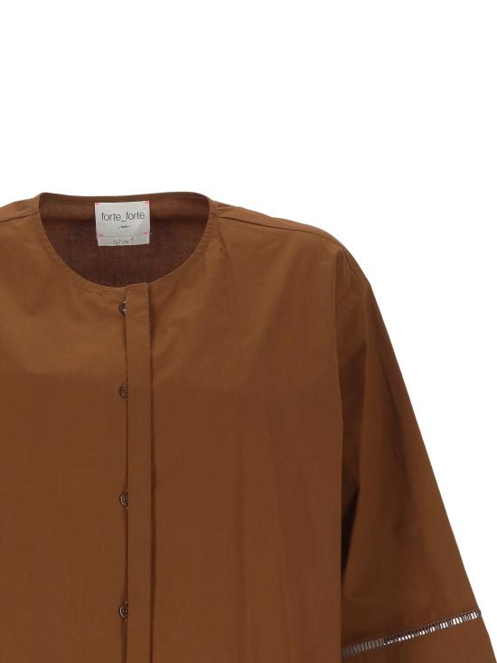 26SS 포르테포르테 셔츠 14836 CHOCOLATE Brown - FORTE FORTE