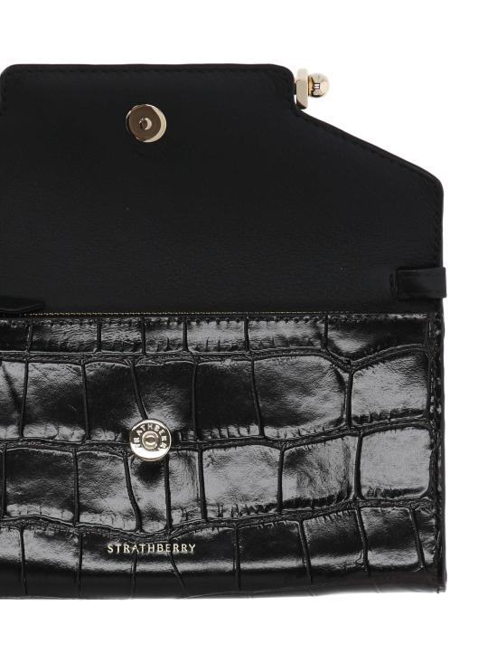 26SS 스트라스 베리 지갑 20261015223 174 MAHOGANY BLACK - STRATHBERRY