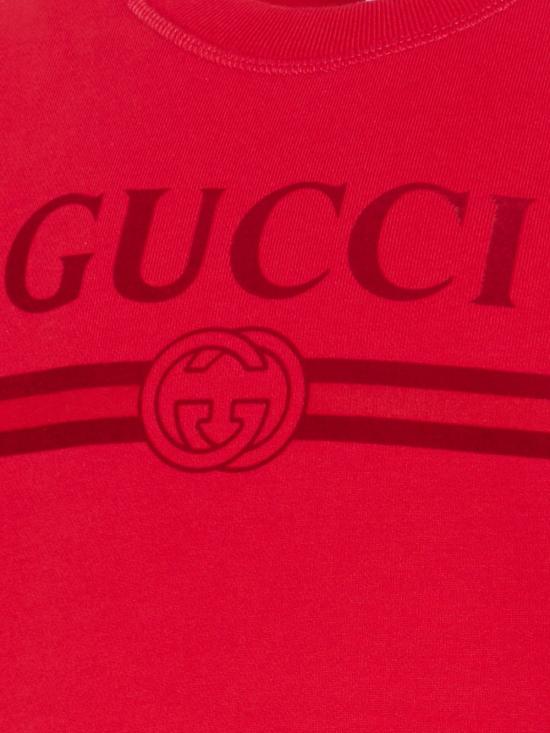 26SS [키즈] 구찌 티셔츠 849011 XJHO66195 Red mc - GUCCI
