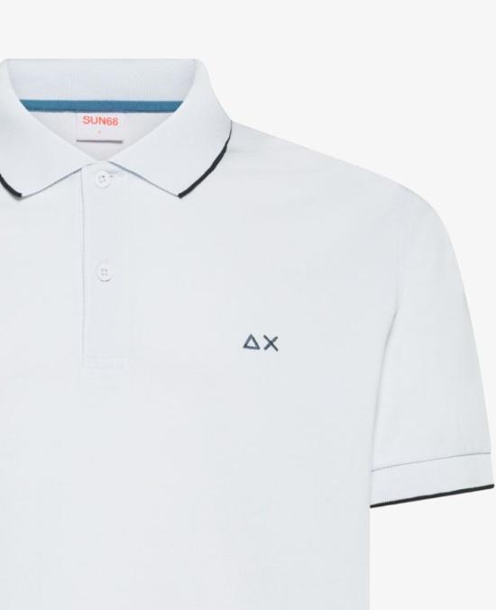 26SS [키즈] 썬 68 폴로 셔츠 A36311 01 White - SUN 68