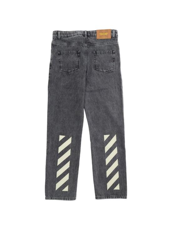 26SS [키즈] 오프화이트 진 44BYA005S26D001 031 Medium grey - OFF WHITE