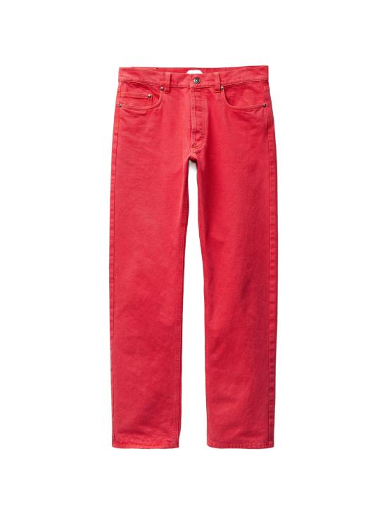 26SS 베르사체 데님 팬츠 1024130 1A178711DA80 Red