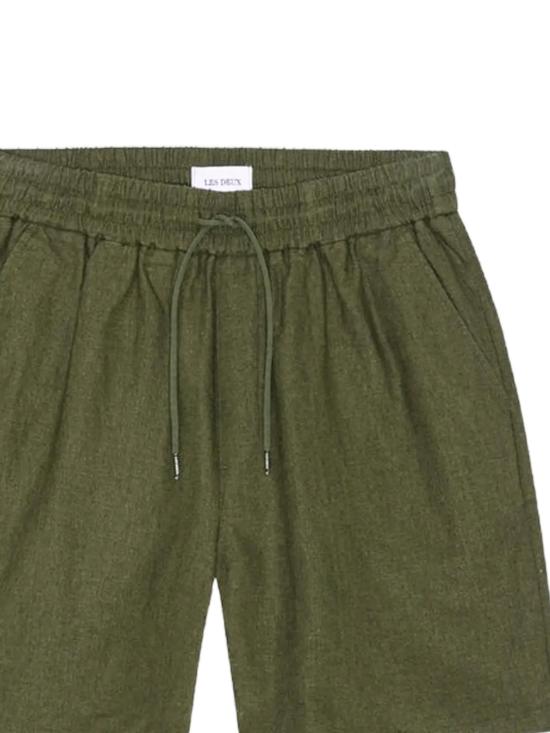 26SS 레듀 숏팬츠 1001791 522 OLIVE NIGHT - LES DEUX