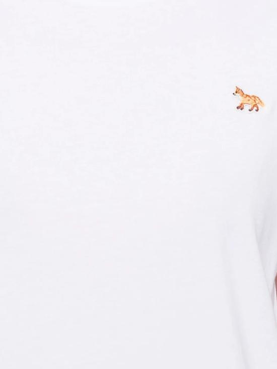 26SS 메종키츠네 베이비 폭스 레귤러 티셔츠 PW00115KJ7026 P100 White - MAISON KITSUNE