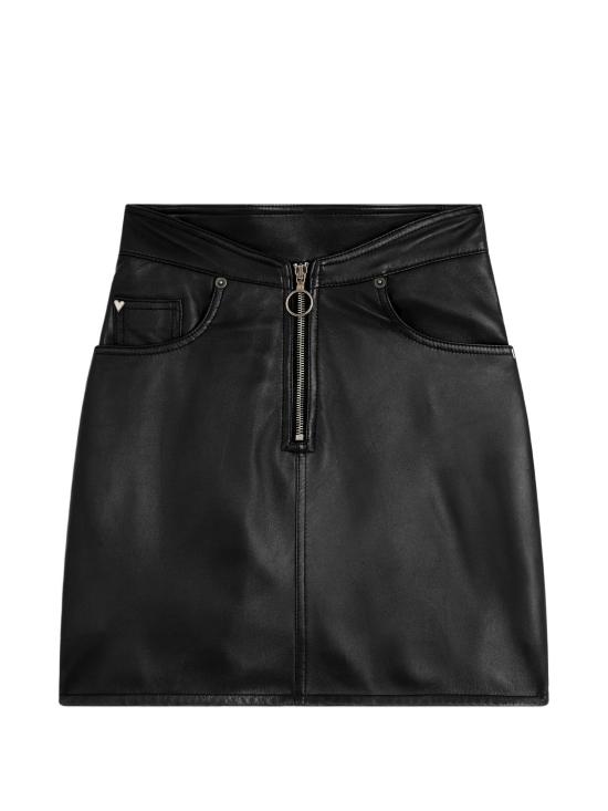 26SS 피오루찌 미디 스커트 W26SSLSK 001LE02BK01 Black