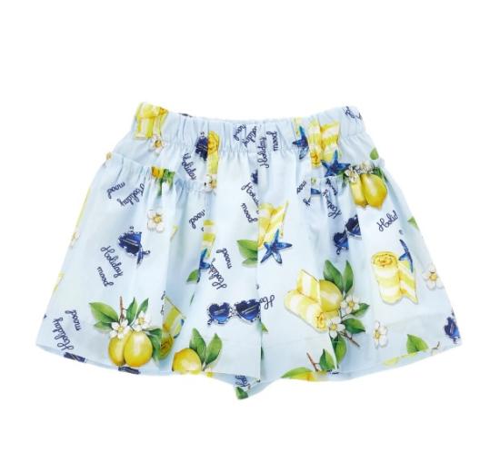 26SS [키즈] 모나리자 쇼츠/버뮤다 11G417 76240052