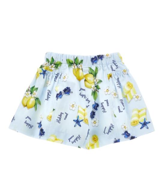 26SS [키즈] 모나리자 쇼츠/버뮤다 11G417 76240052 - MONNALISA