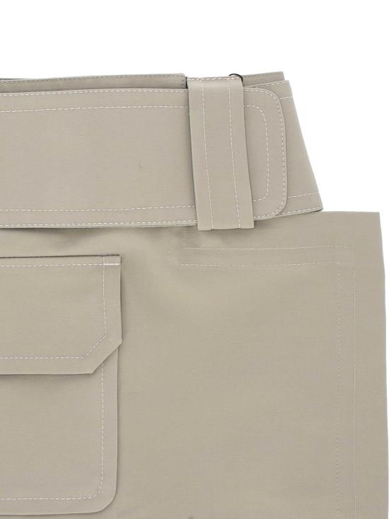 26SS 아미 미디 스커트 FSK461 CO0212A036 BEIGE TAUPE - AMI