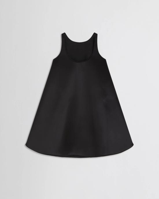 26SS 피비 파일로 미디 원피스 DR110SE0270 900BK Black - PHOEBE PHILO