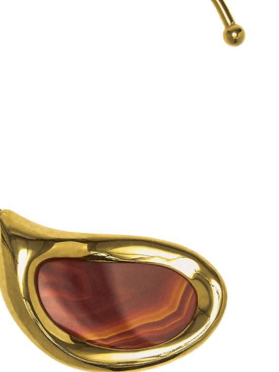 26SS 판코네시 목걸이/팬던트 S26NE001S RED AGATE - PANCONESI