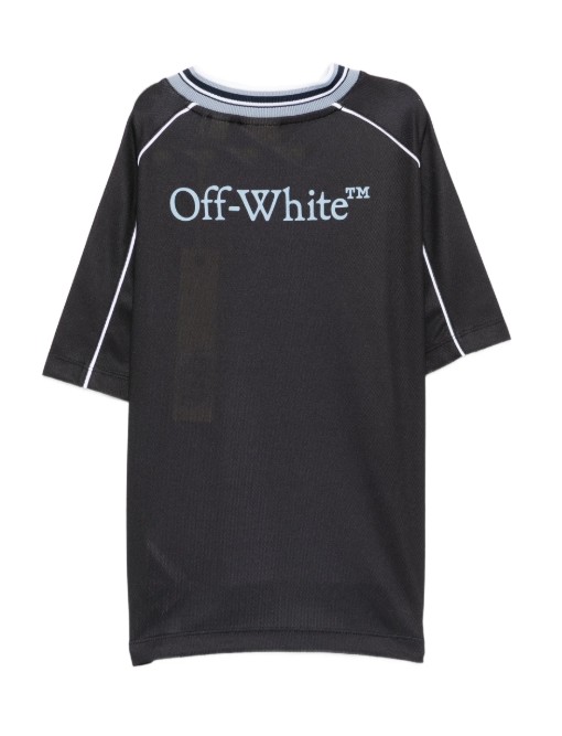 26SS [키즈] 오프화이트 티셔츠 44BAA018S26J001 Black - OFF WHITE