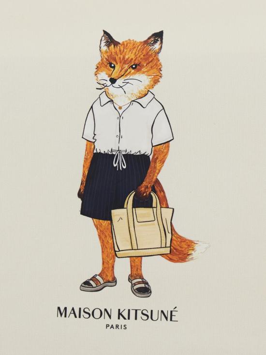 26SS 메종키츠네 숄더백 QU05108WW9042 P700 Beige - MAISON KITSUNE