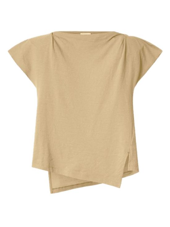 26SS 이자벨마랑 반팔 티셔츠 TS0097FA A1N41I50LB Light bronze