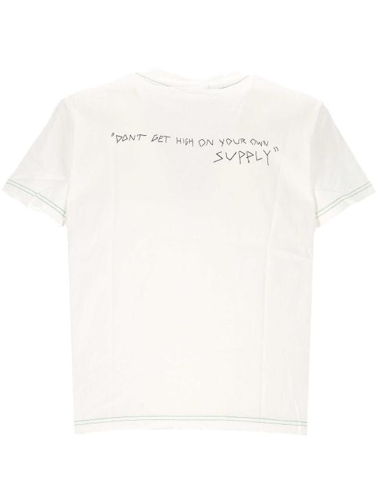 26SS 대거 반팔 티셔츠 10008 V W VINTAGE WHITE - DAGGER