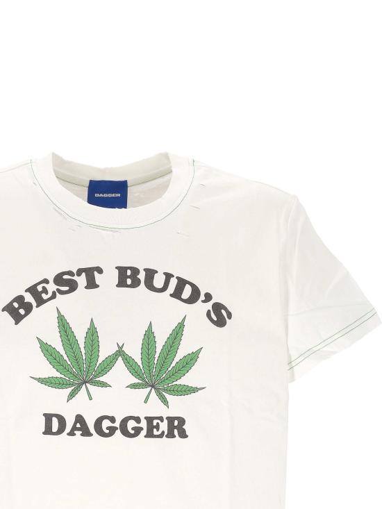 26SS 대거 반팔 티셔츠 10008 V W VINTAGE WHITE - DAGGER