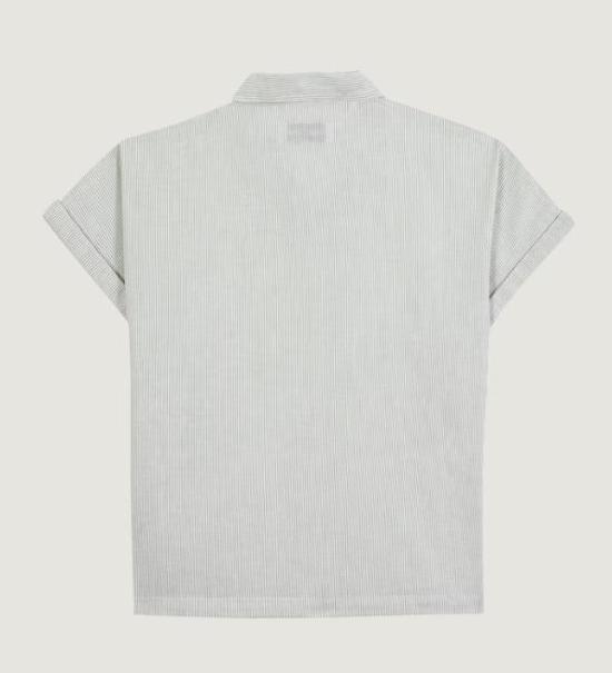 26SS 메종 라비쉬 셔츠 ZWSURVILLEPALM LINEN PATCH OLIVE - MAISON LABICHE