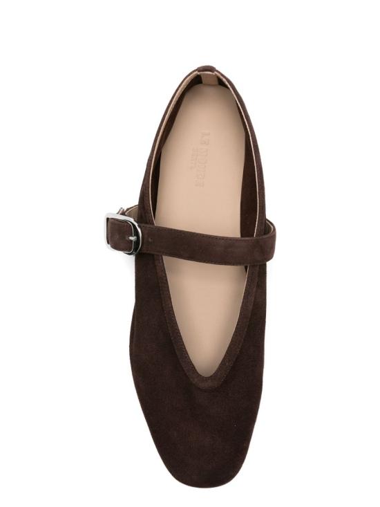 26SS 르 몽드 베릴 플랫 슈즈 STE SUECHO Brown - LE MONDE BERYL
