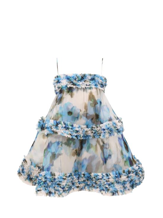 26SS 짐머만 미디 원피스 7403DS262 BLPOP