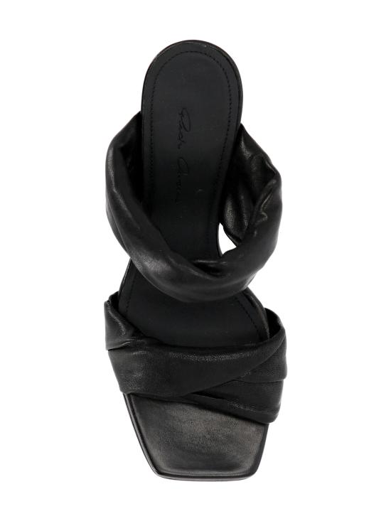 26SS 릭 오웬스 샌들 RP01F6884 LGY09 Black - RICK OWENS