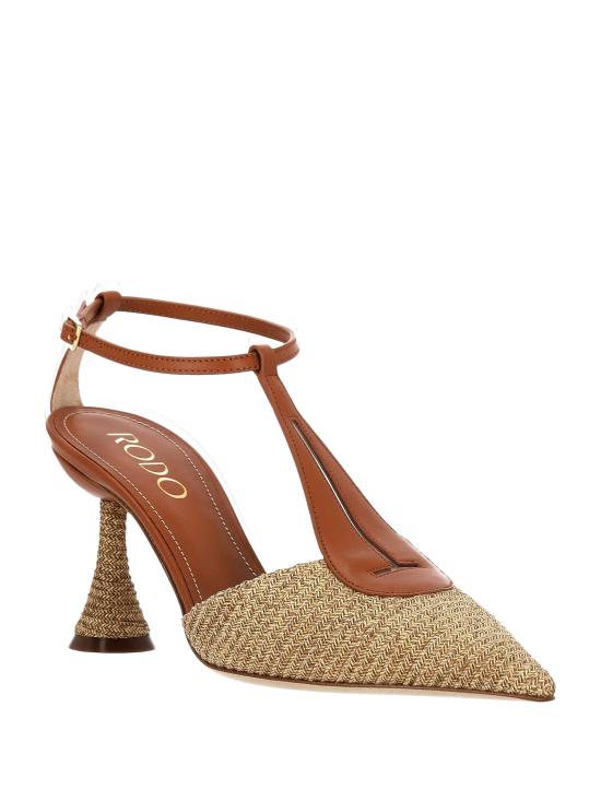 26SS 로도 힐/펌프스 S008640662 CUOIO Leather Brown - RODO