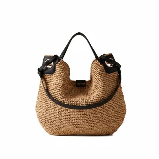26SS 보르보네제 숄더백 910101940187 Y31 Naturale nero