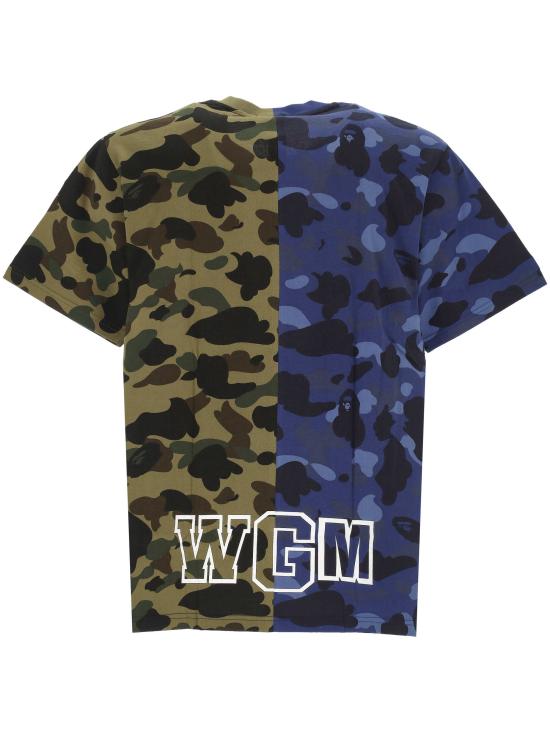 26SS 베이프 반팔 티셔츠 001CSM301009M NAVY Navy - BAPE