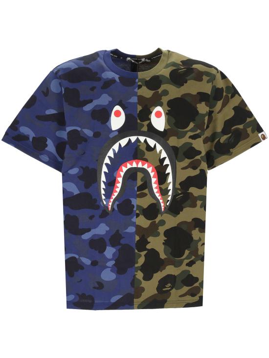 26SS 베이프 반팔 티셔츠 001CSM301009M NAVY Navy