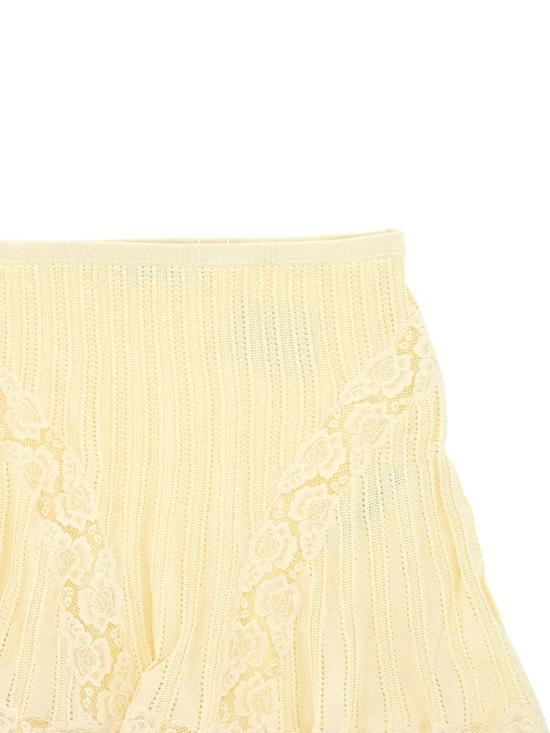 26SS 셀프 포트레이트 스웨터 SS26 049SKY YELLOW - SELF PORTRAIT