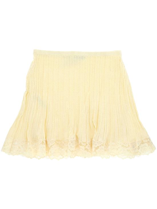 26SS 셀프 포트레이트 스웨터 SS26 049SKY YELLOW - SELF PORTRAIT