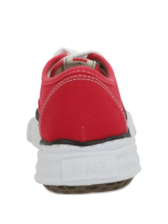 26SS 메종 미하라 야스히로 베이커 OG 솔 캔버스 로우 컷 A02FW704 RED - MAISON MIHARA YASUHIRO