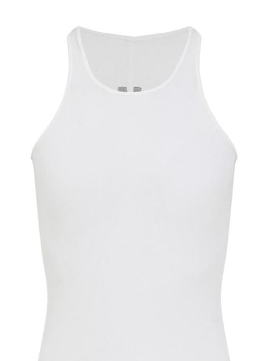 26SS 릭 오웬스 반팔 티셔츠 RU01F2150 RC11 Milk - RICK OWENS