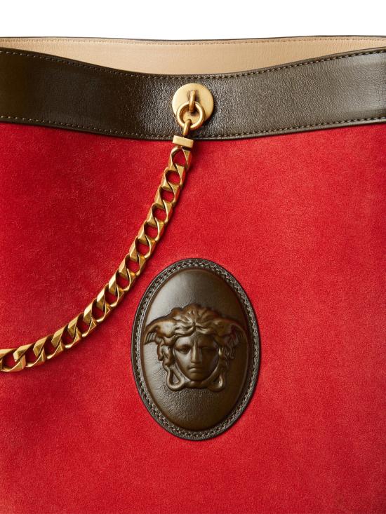 26SS 베르사체 숄더백 1023460 1A178502GS3J OLIVO FUOCO ORO 82 - VERSACE