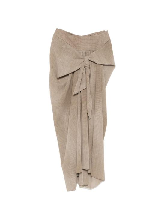 26SS 에르마노 설비노 미디 스커트 D482O704RWK S4850 ST DENIM KA