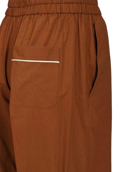 26SS 포르테포르테 스트레이트 팬츠 14833 CHOCOLATE Chocolate - FORTE FORTE