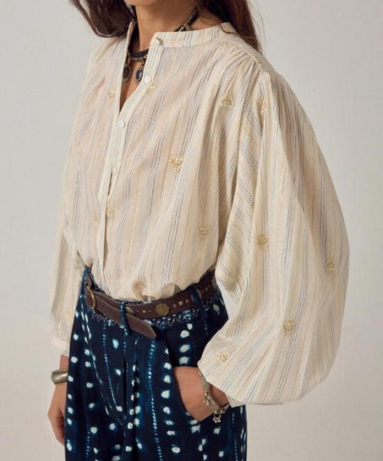 26SS 메종 호텔 셔츠 CAROLINE OFF WHITE