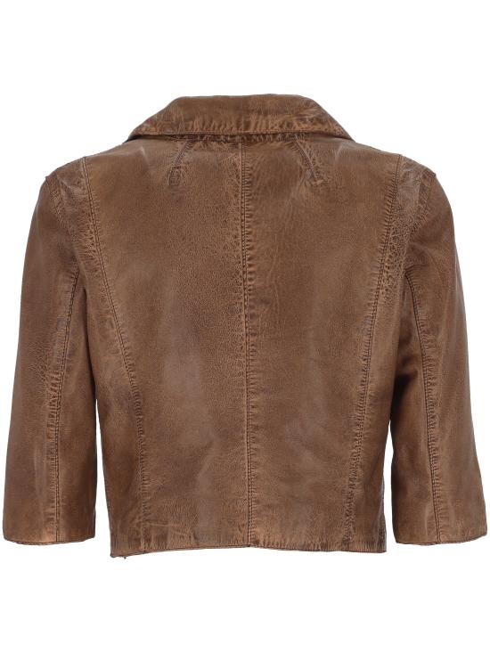 26SS 더 재키 레더스 수트 자켓 KIKI J31 Nut - THE JACKIE LEATHERS