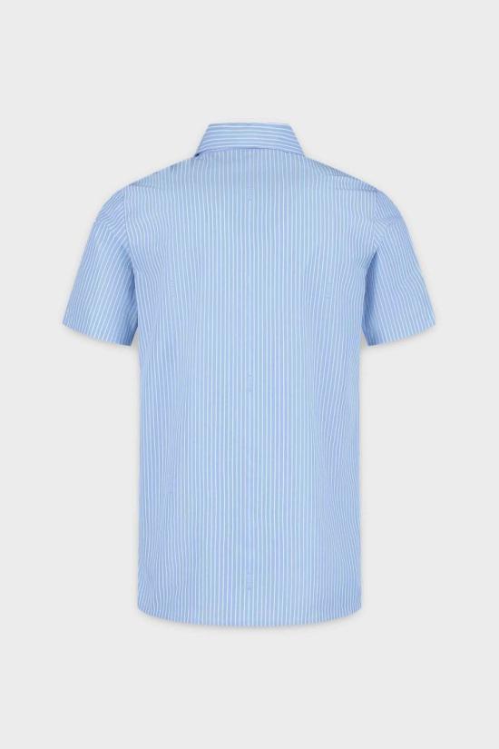 26SS [키즈] 구찌 셔츠 854184 XWA7T4421 AZURE white - GUCCI