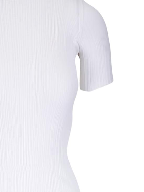26SS 아뇨나 반팔 티셔츠 KT09015 7Q180PN01 White - AGNONA