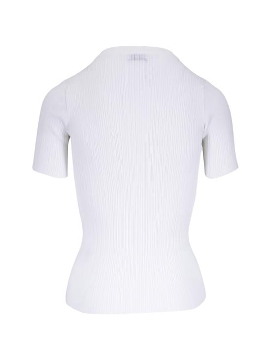26SS 아뇨나 반팔 티셔츠 KT09015 7Q180PN01 White - AGNONA