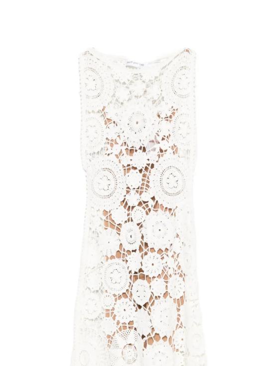 26SS 셀프 포트레이트 미디 원피스 AC26 031XW WHITE - SELF PORTRAIT