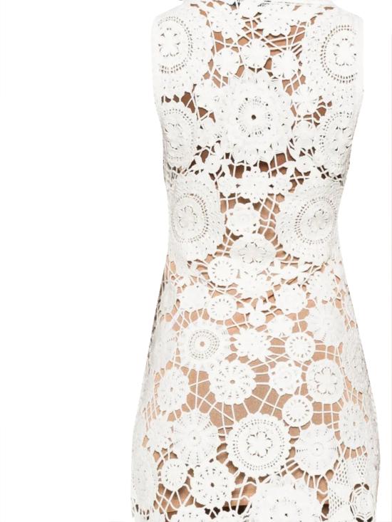 26SS 셀프 포트레이트 미디 원피스 AC26 031XW WHITE - SELF PORTRAIT